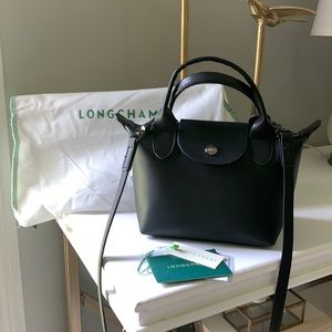Brand New Longchamp Mini Le Pliage Cuir